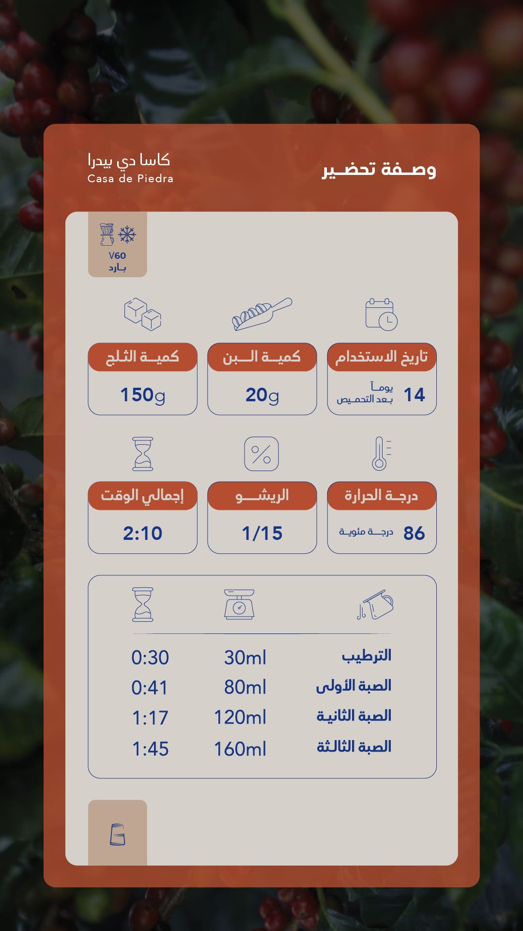 كيس قهوة سواء كوستاريكا كاسا دي بييدرا