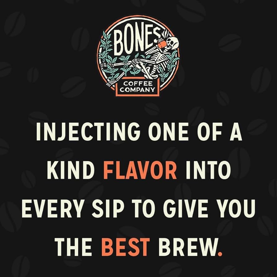 كيس قهوة Bones Coffee بنكهة الفانيليا الفرنسية 340 جم