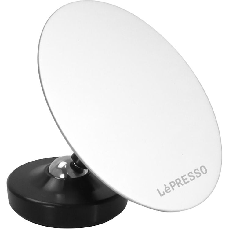 مرآة شوت الإسبريسو المغناطيسية من LePresso بفولاذ مقاوم للصدأ