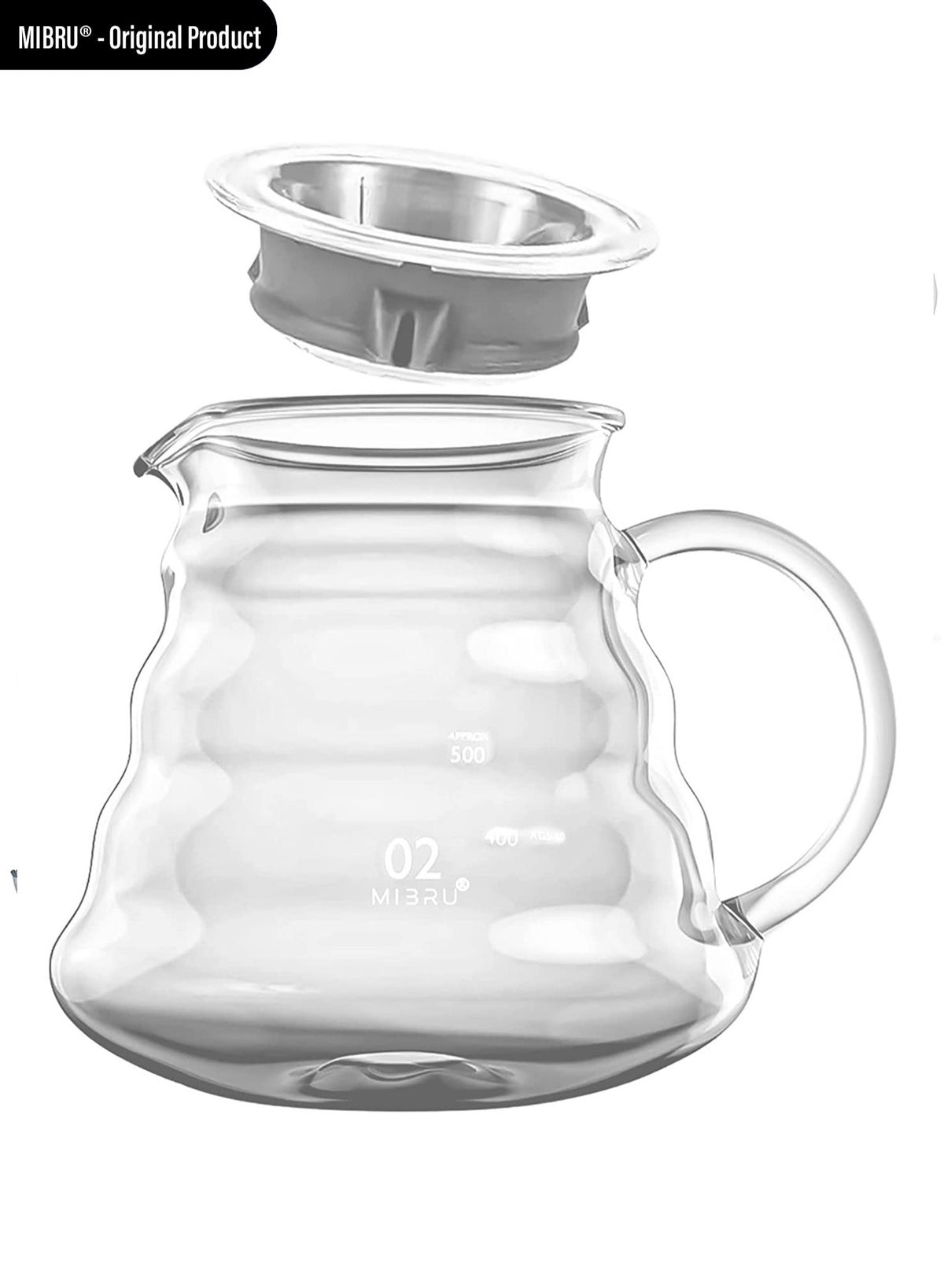 إبريق زجاجي 600 مل