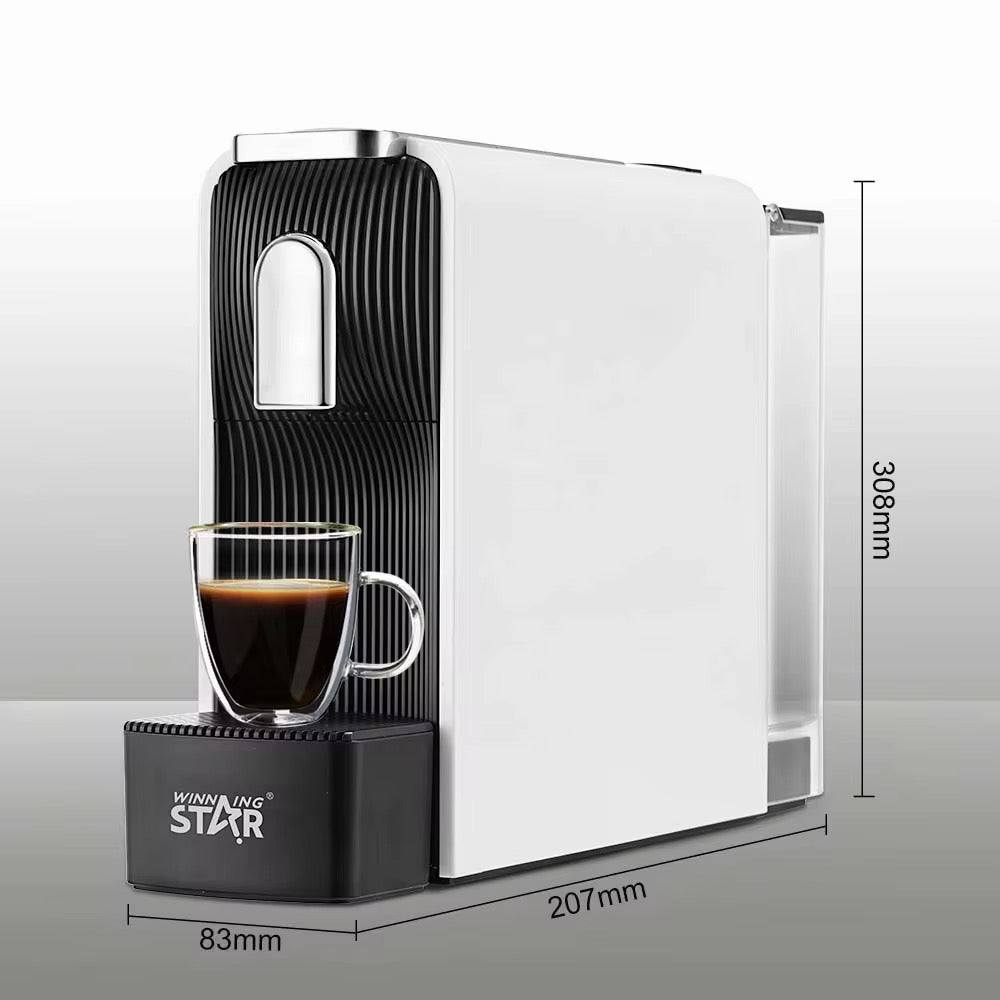 ماكينة قهوة كبسولات Winning Star ST-9746 بتصميم عصري للمنزل