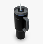 كوب LePresso معزول 1200 مل بجدار مزدوج مع مقبض وشفاط