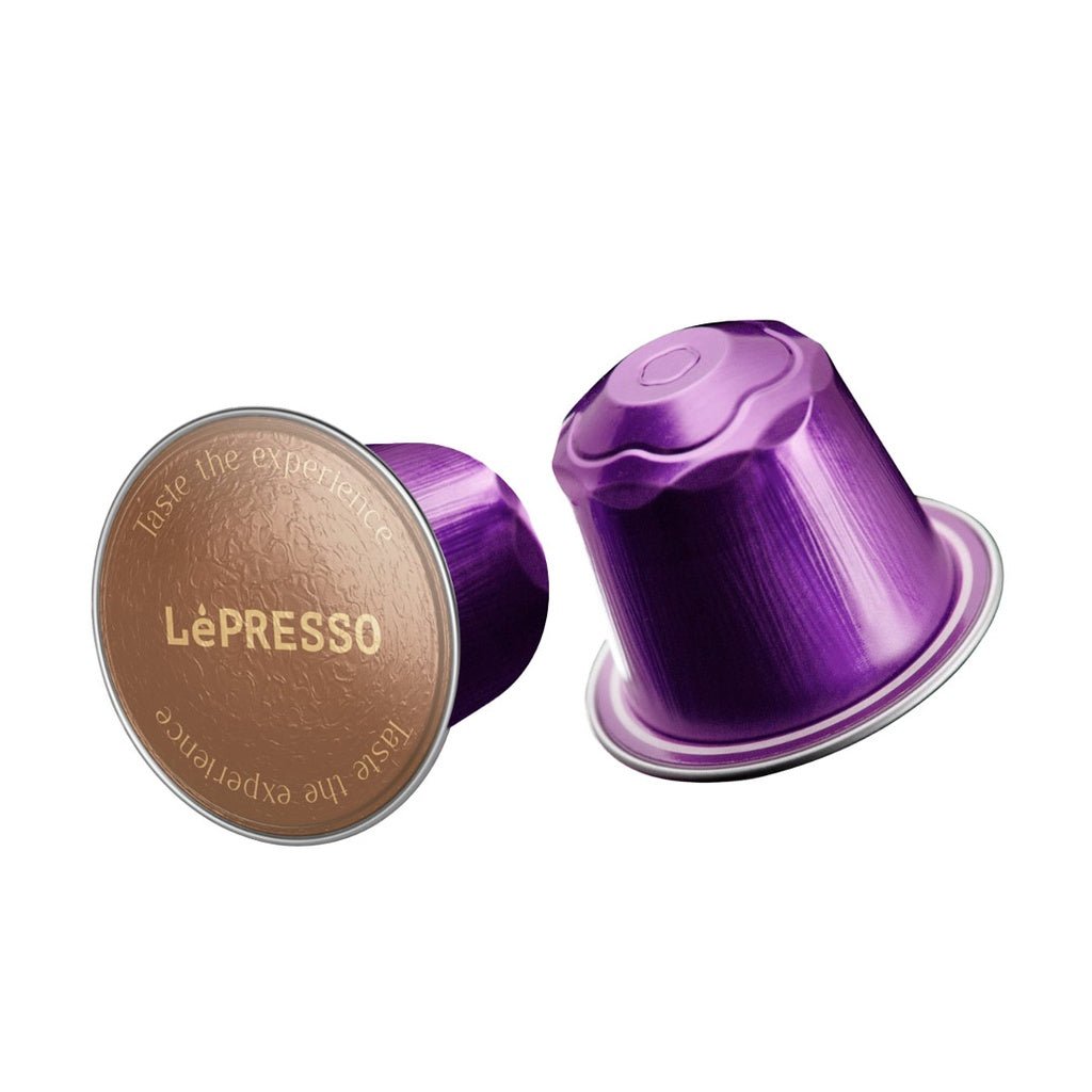 علبة كبسولات ألمنيوم Lepresso المزيج الممزوج 10 كبسولات