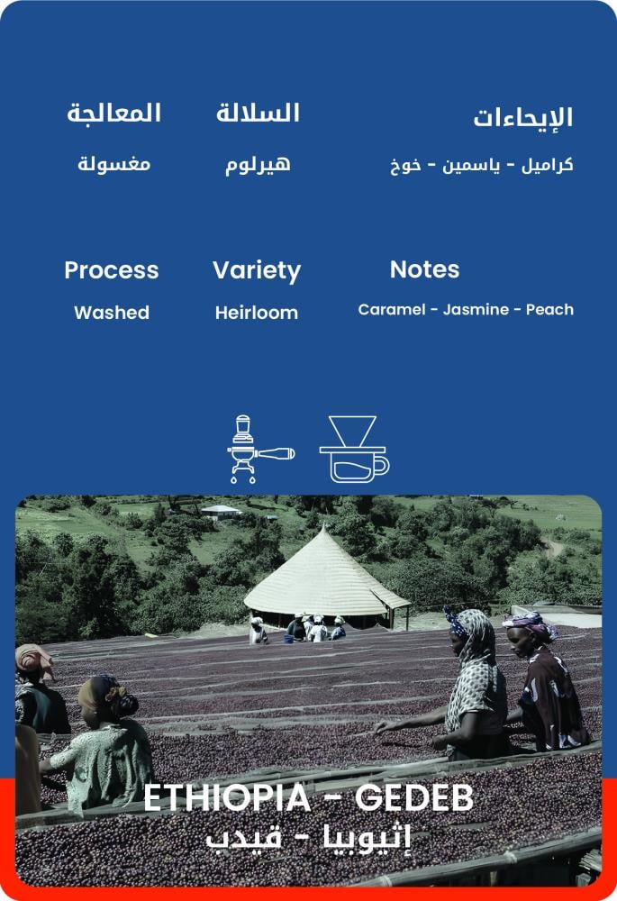 كيس قهوة ٣٠ويت إثيوبيا غيديب
