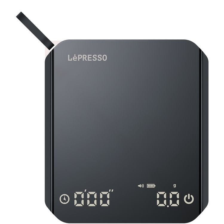 ميزان قهوة رقمي بمؤقّت ووظيفة تصفير من LePresso