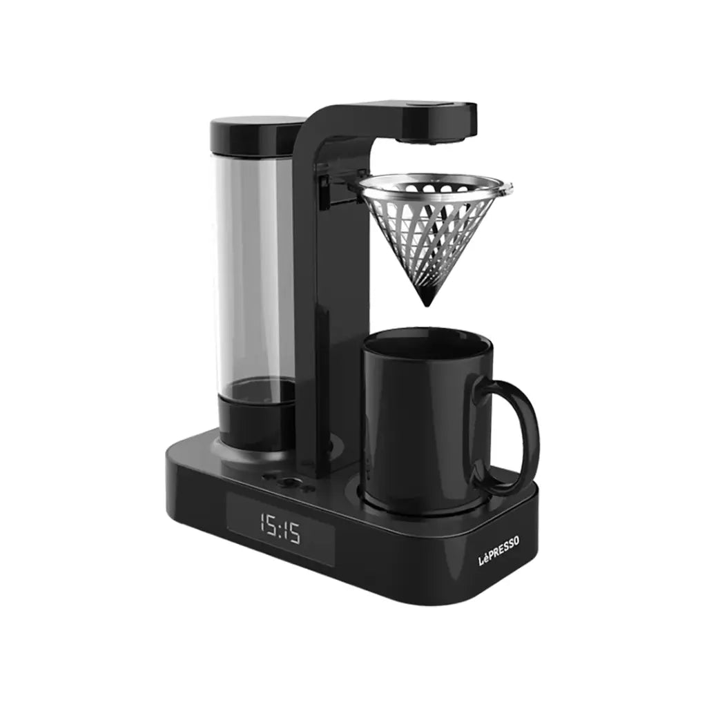 ماكينة Lepresso Brew Time للقهوة بالتنقيط مع كوب سيراميك