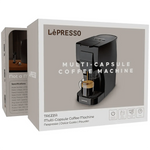 ماكينة قهوة LePresso Trezza متعددة الكبسولات مع حوامل القهوة