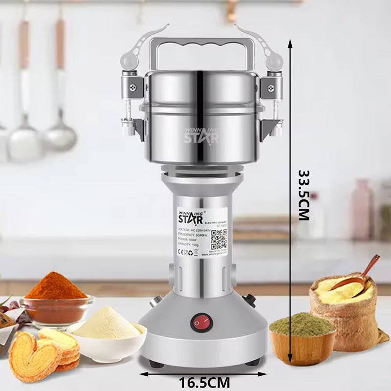 مطحنة قهوة وتوابل WINNING STAR ST-9400 ستانلس ستيل فضية