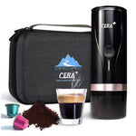 مكينة إسبريسو محمولة من CERA+ مع حقيبة حمل