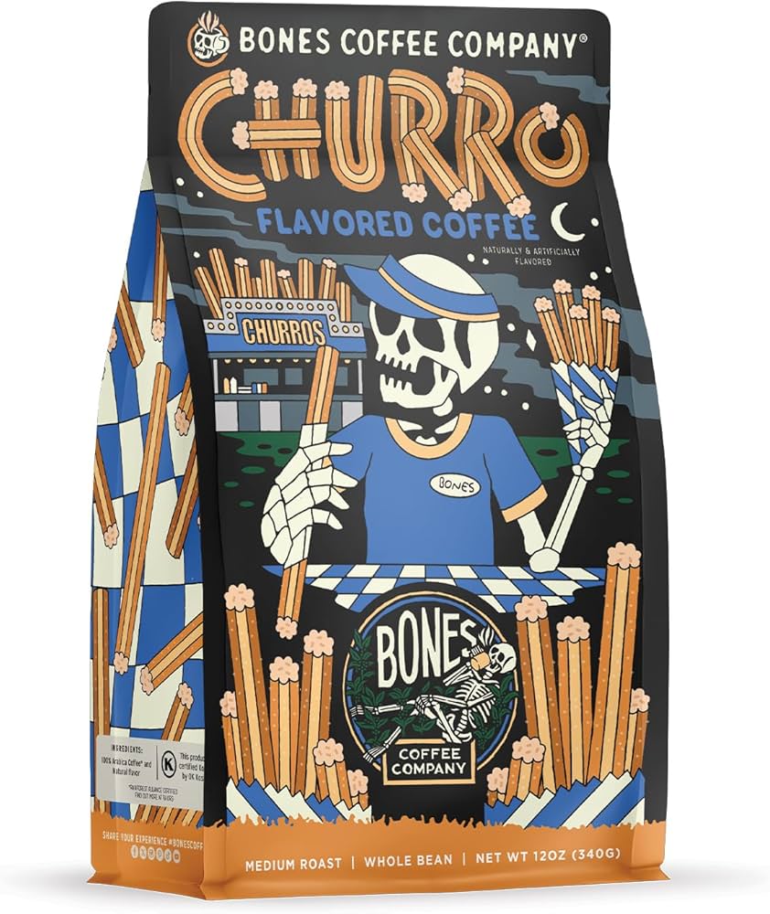 كيس قهوة Bones Coffee بنكهة التشورو 340 جم