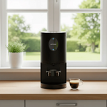 مكبس قهوة أوتوماتيكي TampMaster Pro أسود من LePresso مع بورتافلتر 58 ملم