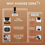 مكينة إسبريسو محمولة من CERA+ مع حقيبة حمل