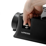 قاعدة كبس وتنظيم أدوات القهوة من LePresso باللون الأسود