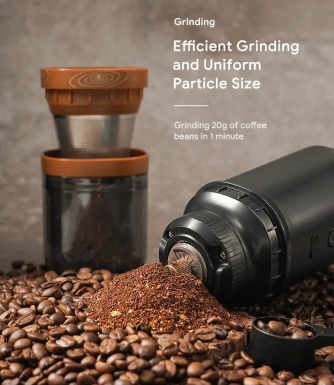 طاحونة قهوة كهربائية من iCafilas بشفرات فولاذية وشحن Type-C