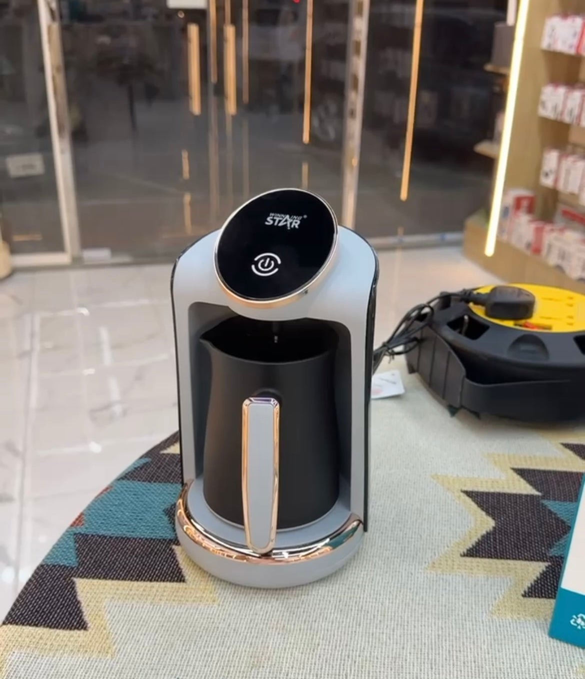 ماكينة القهوة التركية Winning Star ST-9897 بأزرار لمس