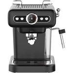مكينة إسبرسو LePresso RetroBarista بتصميم ريترو مع مقياس ضغط وفوهة بخار حليب