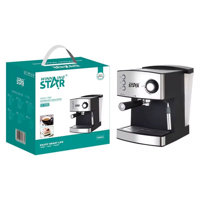 ماكينة إسبريسو Winning Star ST-9702 مدمجة مع ذراع بخار جانبي