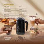 خفّاقة رغوة الحليب LePresso Four Froth السوداء