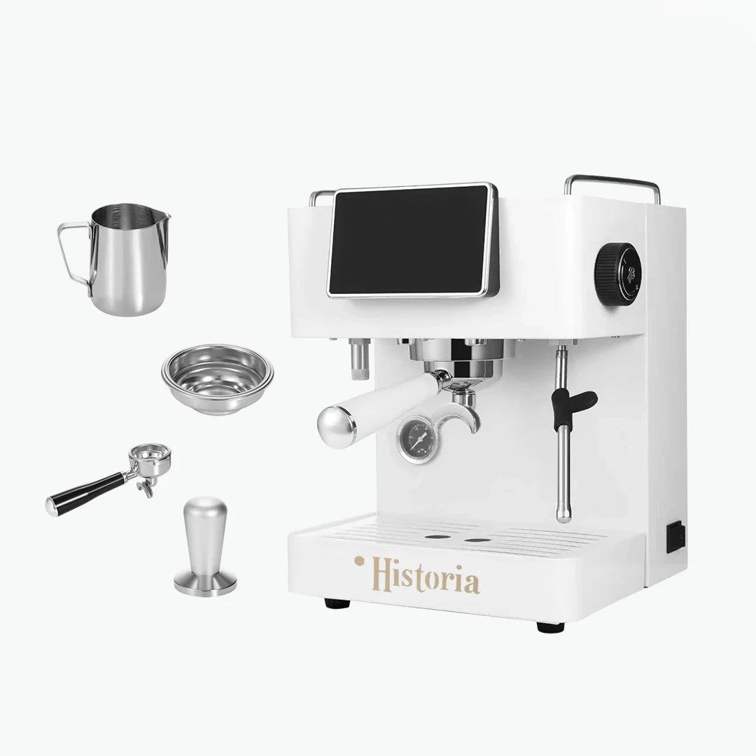ماكينة إسبريسو Historia Professional بضغط 9 بار مع فوهة تبخير الحليب