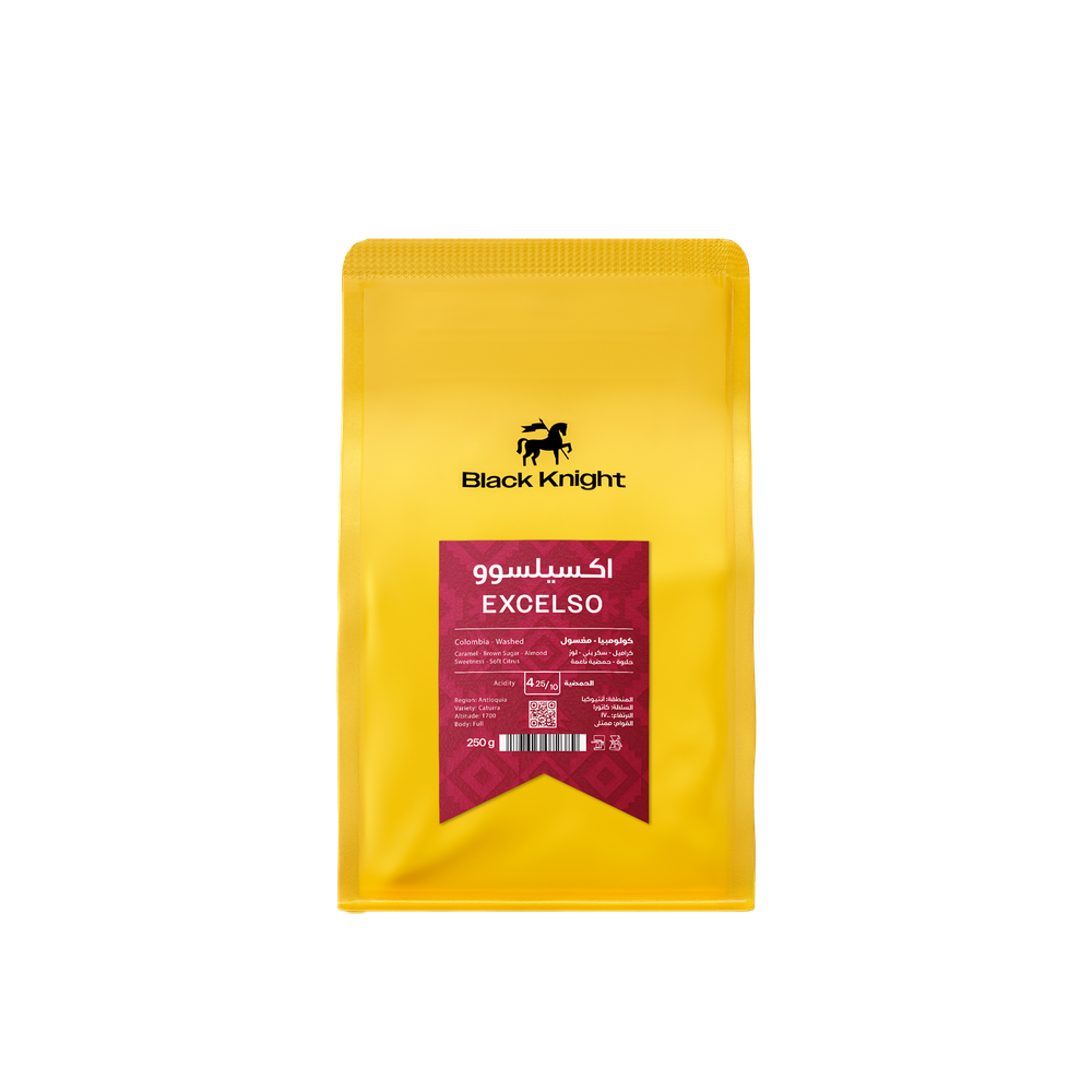 بلاك نايت | Excelso Colombia Coffee Beans 250g | SKU: 1159