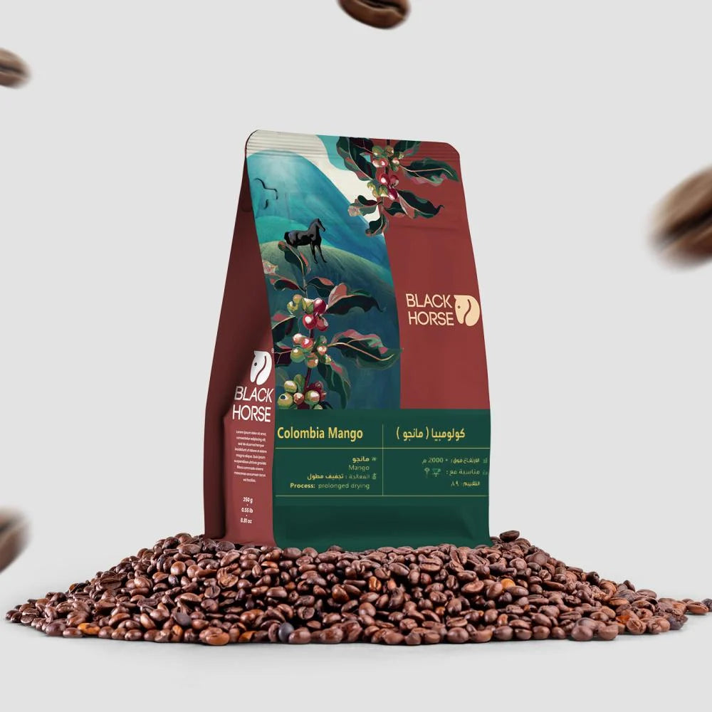 بلاك هورس | Colombia Mango Coffee Beans 250g | SKU: 5001