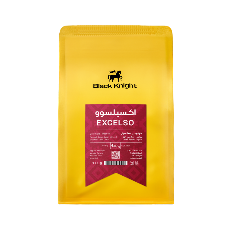 بلاك نايت | Excelso Colombia Washed Coffee Beans 1kg | SKU: 1160