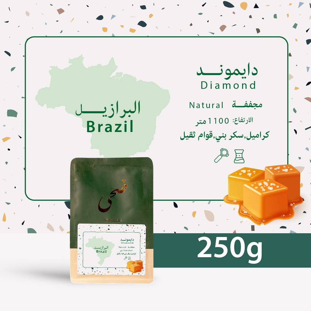 كيس قهوة الدوحة البرازيل