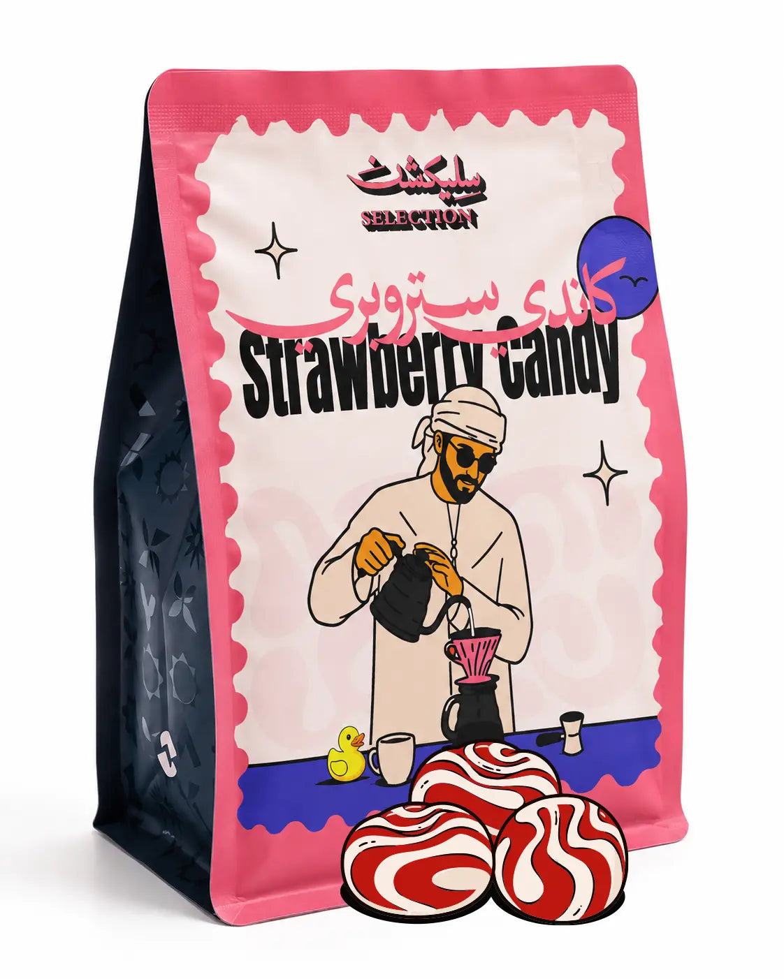 كيس قهوة سيليكشن حلوى الفراولة